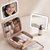 Large-Capacity Makeup Bag With Mirror