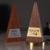 Solid Wood Triangle Trophy