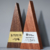 Solid Wood Triangle Trophy