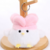 Garlic bird plush doll pendant keychain
