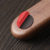 Black walnut wood temporary parking number plate