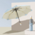 Round-corner fully automatic folding umbrella
