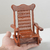 Rosewood Recliner Desktop Mobile Phone Holder Small Ornaments