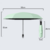 Three-fold fully automatic ultra-light umbrella