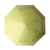 Automatic three-fold umbrella with buckle