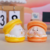 Unzip the macaron squishy toy