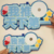 Custom felt pendants, non-woven fabric text pendants