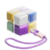 Rubik's Cube Medicine Box with Lanyard
