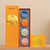 Mooncake-shaped Tea Cup Set