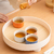 Mooncake-shaped Tea Cup Set