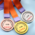Metal rotating medal
