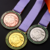 Metal rotating medal