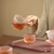 Japanese Style gGazed Purple Frosted Tea Set