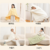 Snap-button shawl hooded blanket