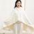 Snap-button shawl hooded blanket