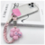Flower Contrasting Color Mobile Phone Lanyard