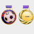 Football Metal Medal