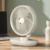 Desktop Air Circulation Turbine USB Digital Display Small Fan