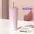 700ML Large Capacity Automatic Bounce Gradient Insulated Mug