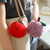 Fruit skewer keychain pendant