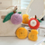 Fruit skewer keychain pendant