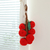 Fruit skewer keychain pendant