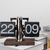 Mechanical Page-Turning Digital Clock