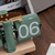 Mechanical Page-Turning Digital Clock