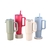 Stainless steel straw thermos cup