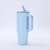 Stainless steel straw thermos cup
