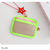 Contrast color soft shell card holder