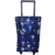 Portable foldable pull rod shopping cart