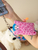 Wristband phone lanyard with storage bag