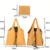 Collapsible and retractable shopping bag