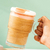 Glass Automatic Stirring Shaker Cup