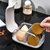 Makeup sponge puff storage box