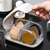 Makeup sponge puff storage box