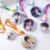 Transparent acrylic badge itabag pendant storage box