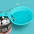 Portable Stainless Steel Pet Water Bottle Pendant