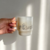 Creative glass coffee cup