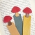 Mushroom Head PU Bookmark