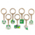 World Cup football peripheral souvenir metal keychain pendant