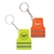 Reflective PVC keychain pendant