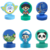 Custom creative doll stamps