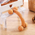 Wooden roller massager