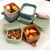 Thickened microwaveable silicone lunch box