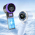 Multi-angle rotating and folding handheld fan