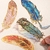 Cutout Feather Bookmarks