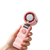 Ice pack handheld portable cooling fan