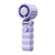 Ice pack handheld portable cooling fan